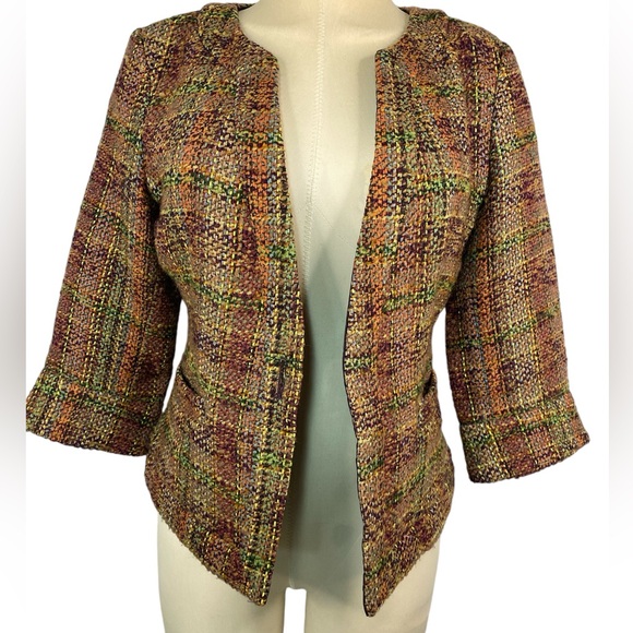 Coldwater Creek Jackets & Blazers - Coldwater Creek Long Sleeve Lined Wool Blend Jacket Women’s P8